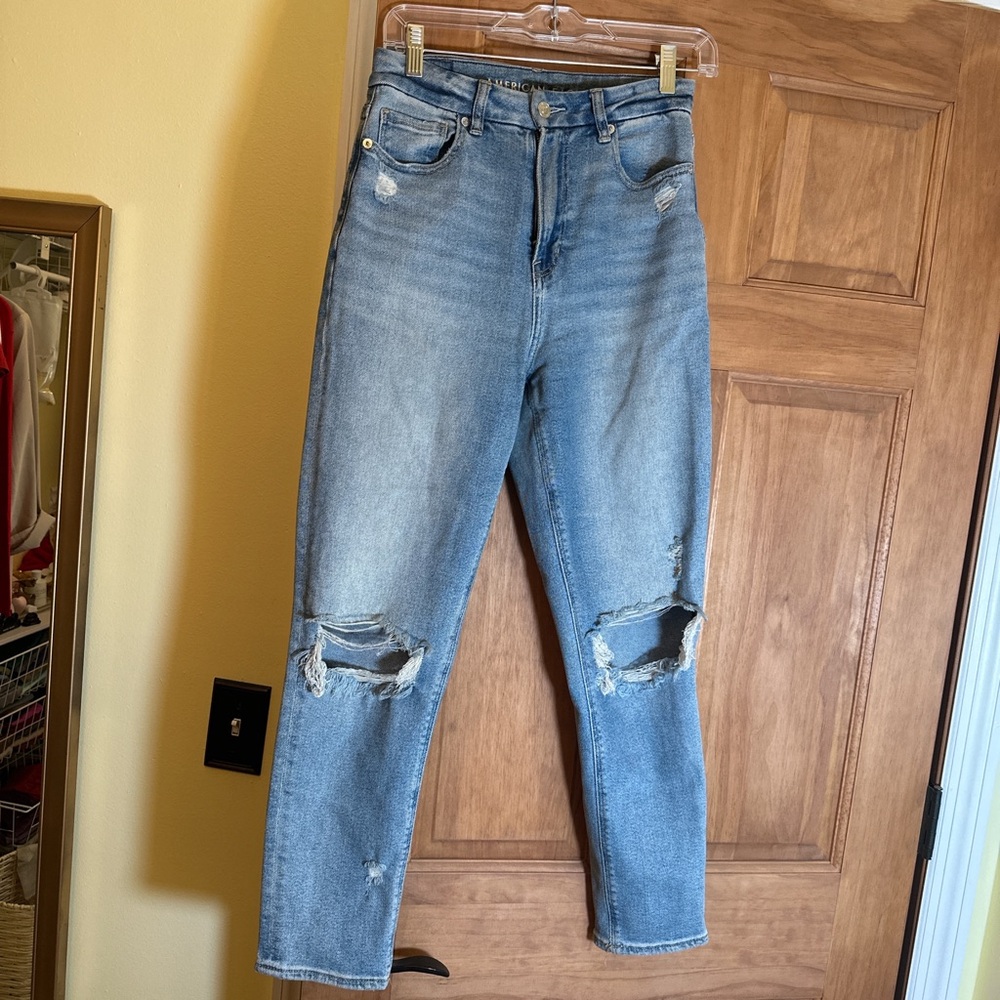 American eagle curvy mom jeans